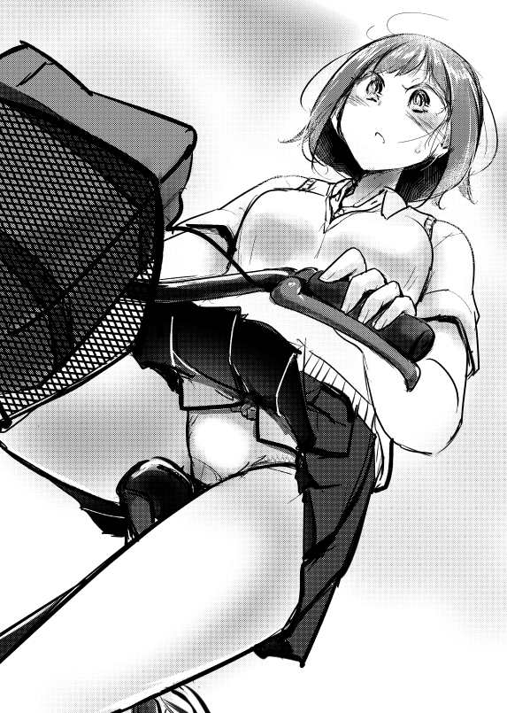 拙者、自転車パンチラ大好き侍 