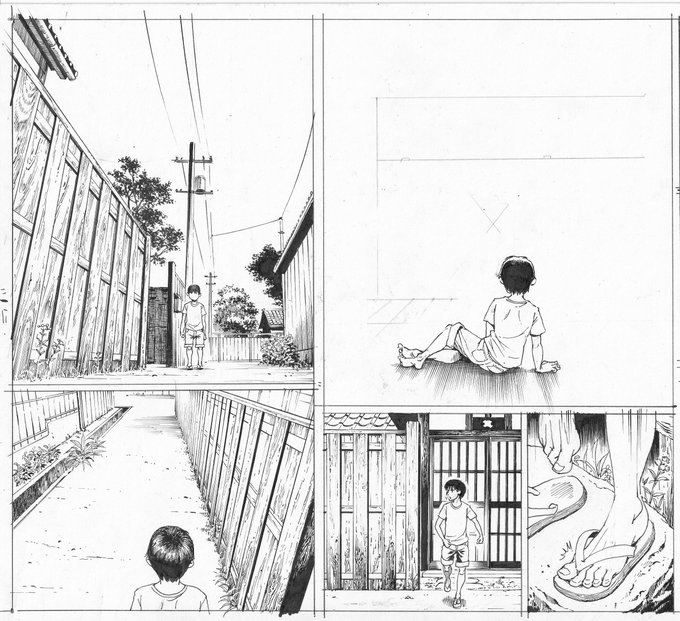 ペン入れする分いつもより時間がかかるかと思いきや、あまり変わらないし紙にインクで線を引くのはやはり気持ちがいい。 