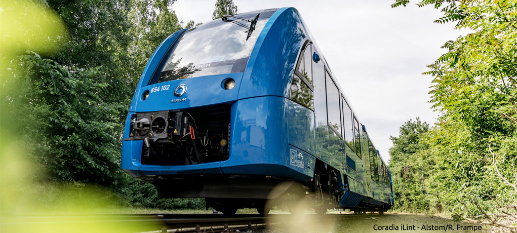 Dear fuel cell&amp;H2 followers, give a look at a future train we could possibly "jump" in within a few years 😃. Ruby project can support the achievement of such a goal, by making fuel cells more reliable and long-lasting!
alstom.com/press-releases…
