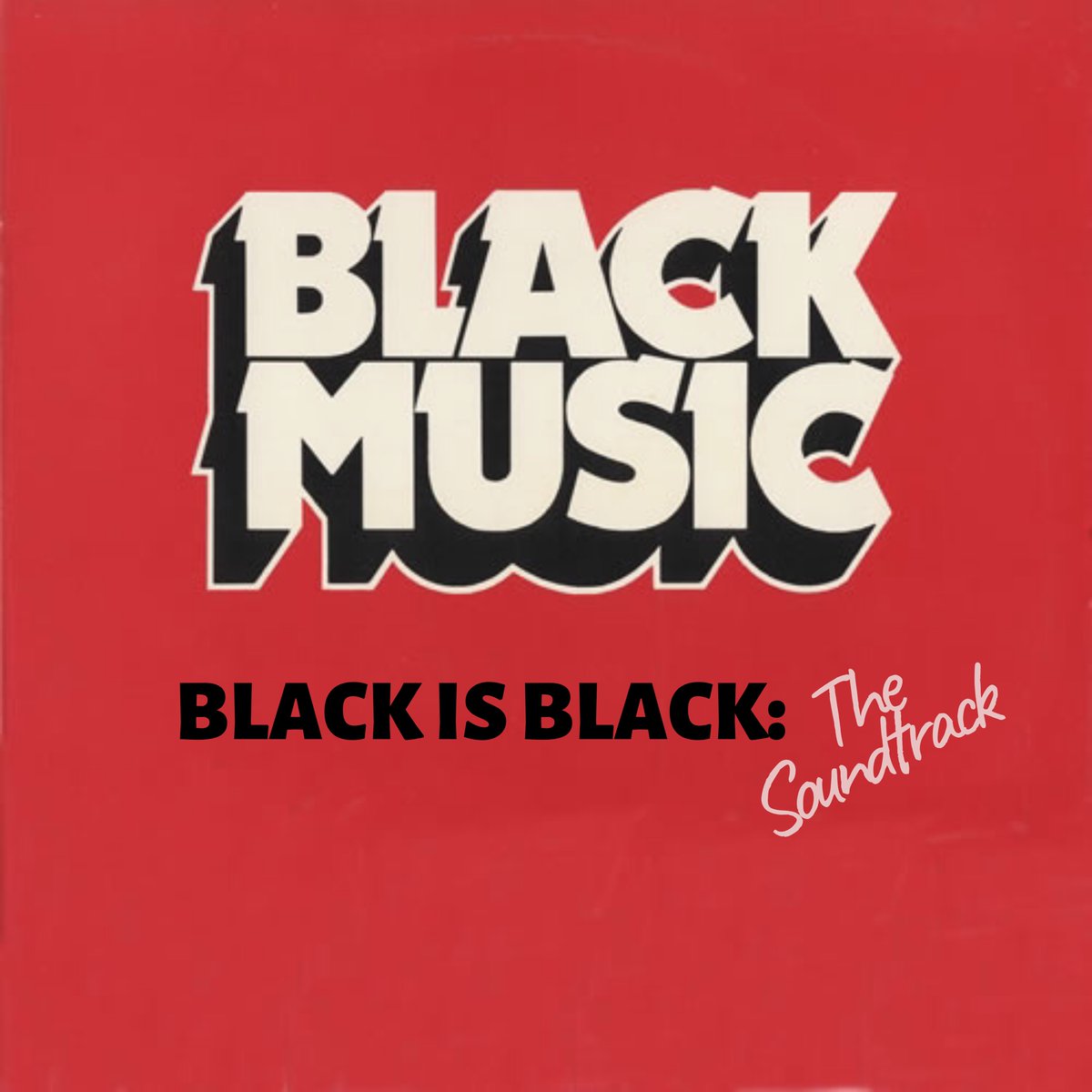 And if you need a soundtrack for today, I offer you the playlist of last year's "BLACKEST song you can think of" answers: Black is Black: The Soundtrack. Find both Spotify and Apple Music lists on the link.  http://smarturl.it/tar4sk 