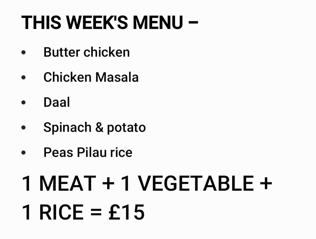 kitchentableuk's tweet photo. This week's takeaway menu. #tooting #furzedown #balham https://t.co/BJEDAsd2kf