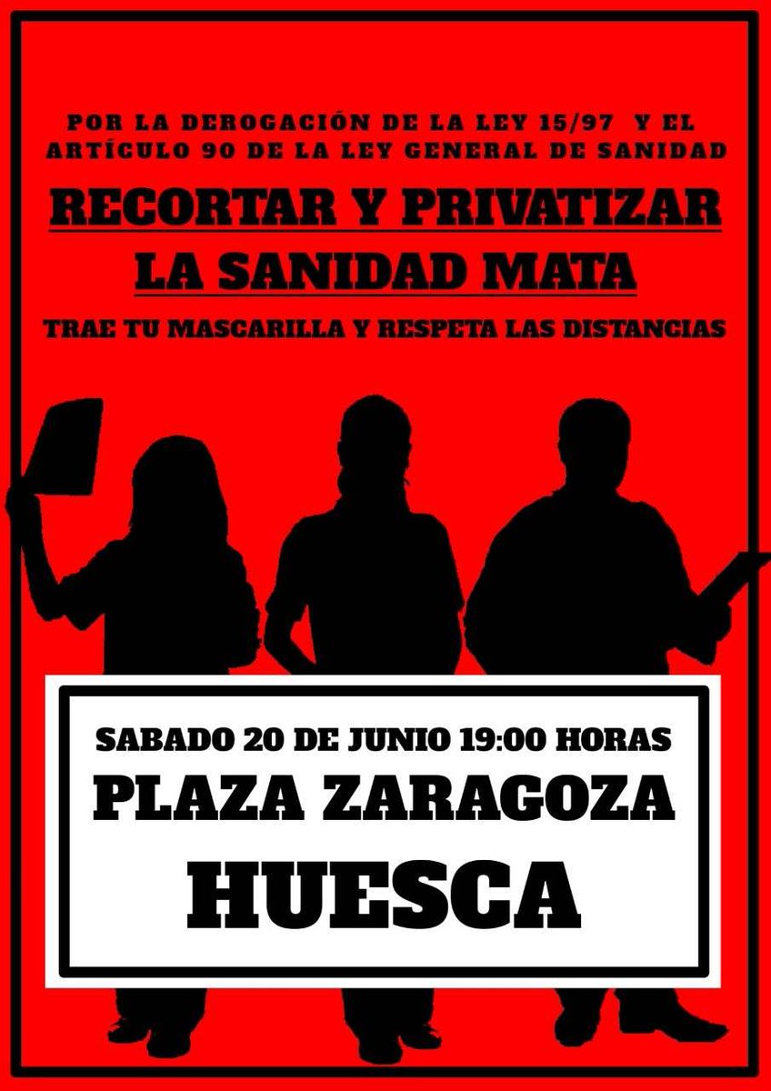 AragonMorada's tweet photo. Mañana 20 de junio volveremos a salir a las calles para defender la 🏨#SanidadPública, universal, y de calidad.💚

Desde #PrimaveraMorada decimos:
❌NO a los pelotazos en sanidad
❌NO a hacer negocios con nuestra salud
❌NO al macrohospital privado

#EcharRaíces https://t.co/NnONd0r0Le