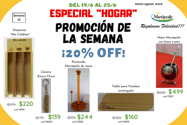 ProductosMarip1's tweet photo. PROMOCIÓN DE LA SEMANA Especial “Hogar”
Esta semana te proponemos algunos de nuestros productos para utilizar tu casa. 
Más en nuestra tienda virtual: https://t.co/P3Gl97IspM

Regalemos Felicidad!!!
#productosmariapolis #mariapolis #regalemosfelicidad #promociondelasemana #hogar https://t.co/YIHKabG7nW