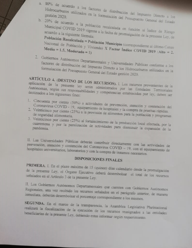 PicaLema's tweet photo. Recuperamos casi 145 MM Bs del FPIEEH para Tarija, no es suficiente pero es un avance.
Recursos que deben administrarse bien, serán una arma importante para luchar contra el #Coronavirus 
Sigue la #cruzada, 
#VolvamosSeguros
@CFValverde @jrocalaguna @JesusCantinV @ElAndaluz_Tja https://t.co/rCT9WTV75d