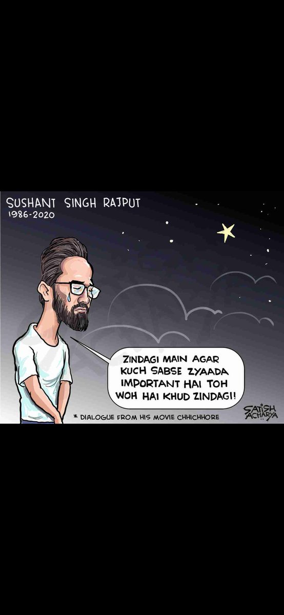 PertinentSharma's tweet image. I hope this trend never dies.
I hope we get CBI on this case.
I pray people who made him suffer have to pay.
Sushant didn't deserve to die so early.
He was a strong man.

#CBIEnquiryForSushant