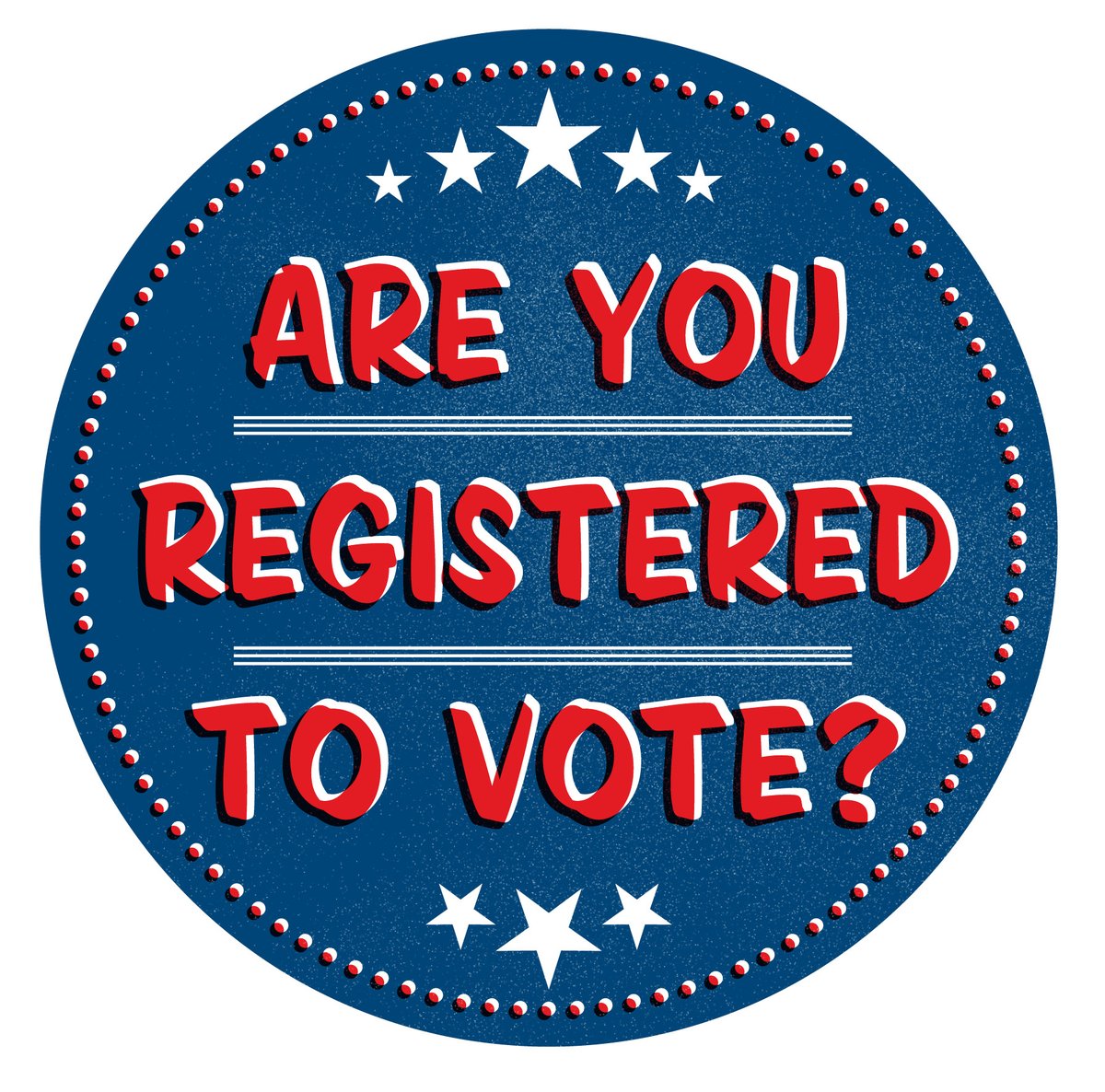 Register to Vote! Applications available at Red Bank Middle School during"Grab &amp; Go" Meal Distribution from 8:30 -11:00 AM Mondays/Thursdays or here: tinyurl.com/y8j3mfge. #RBBisBIA #RBWell