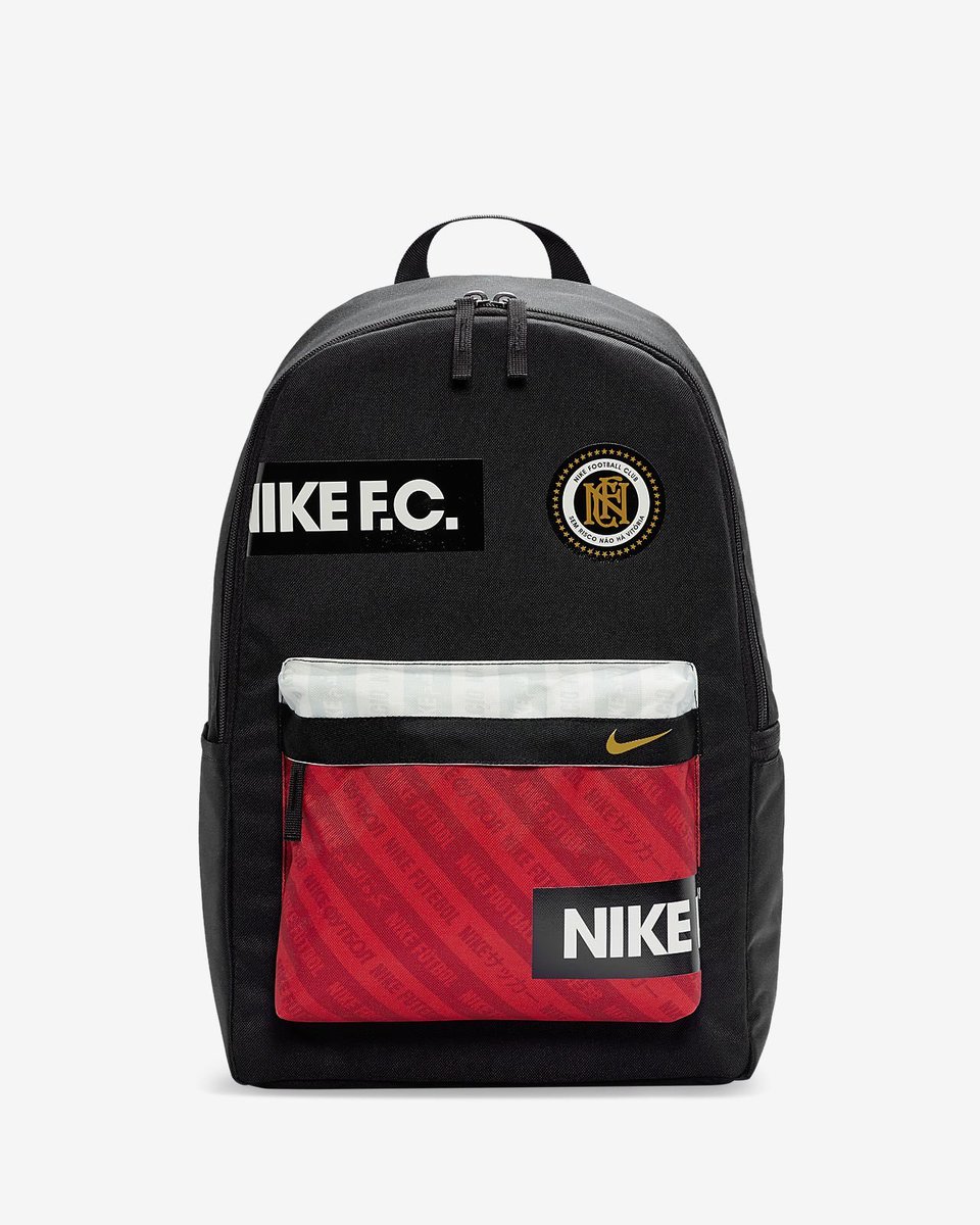 red nike soccer backpack