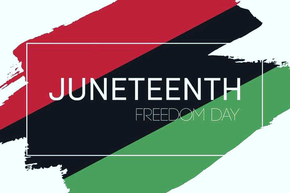 DebBarra2020's tweet photo. Juneteenth Prayer:
May the reminder of today bring you reflection, peace and wisdom.
Reflection of knowing your history and never forgetting where you are from. Peace of knowing that Gods prayer of freedom from bondage, social, racial and financial will not be unanswered. https://t.co/EAMFaXdvUc