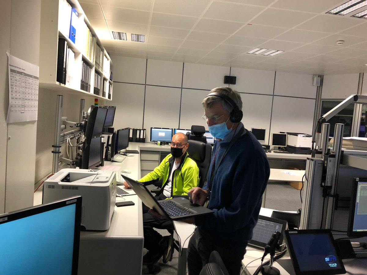 Special 24-hour operations have been underway since Monday, with some team members back on site following strict Covid-19 safety measures, supported by a team at home. The operation ends today.