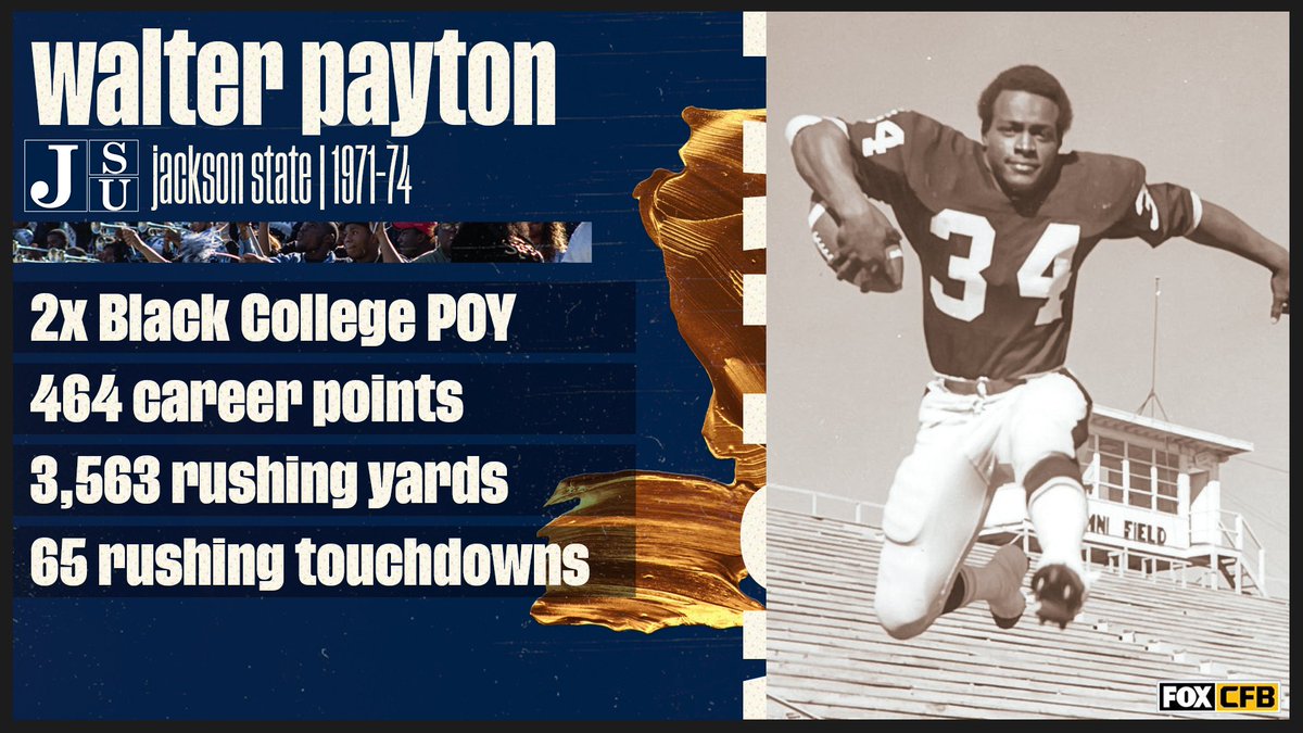 CFBONFOX's tweet photo. From HBCU to HOF π
In honor of Juneteenth, we celebrate some of the biggest names in football that started their careers at HBCUs https://t.co/DsPAlUH8py