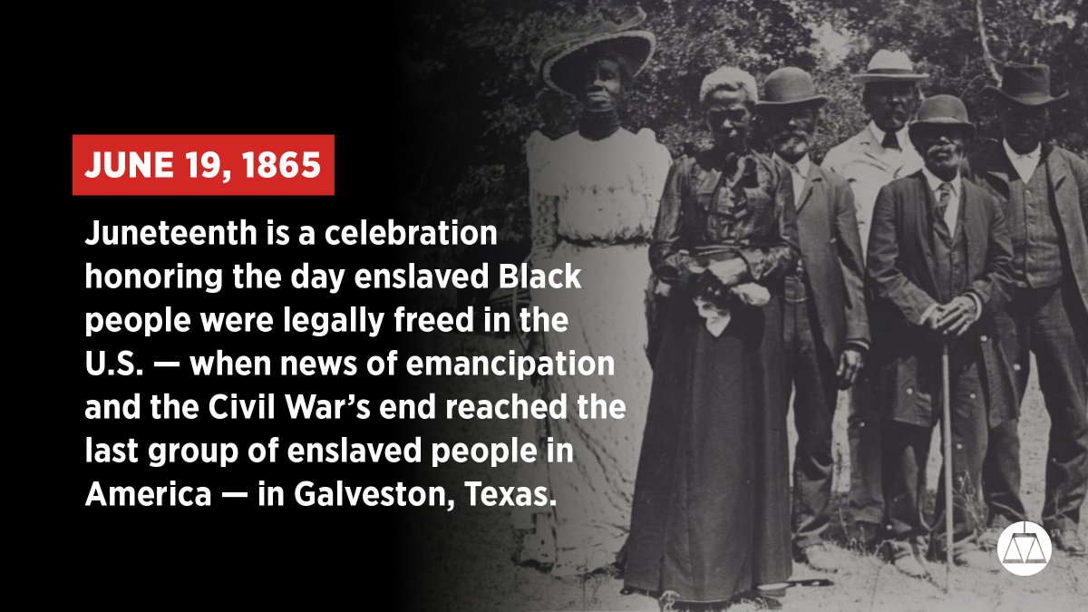 There is more than one Independence Day in the U.S. Today marks the 155th Anniversary of #Juneteenth, also known as #FREEDOMDAY and #JUBILEEDAY.