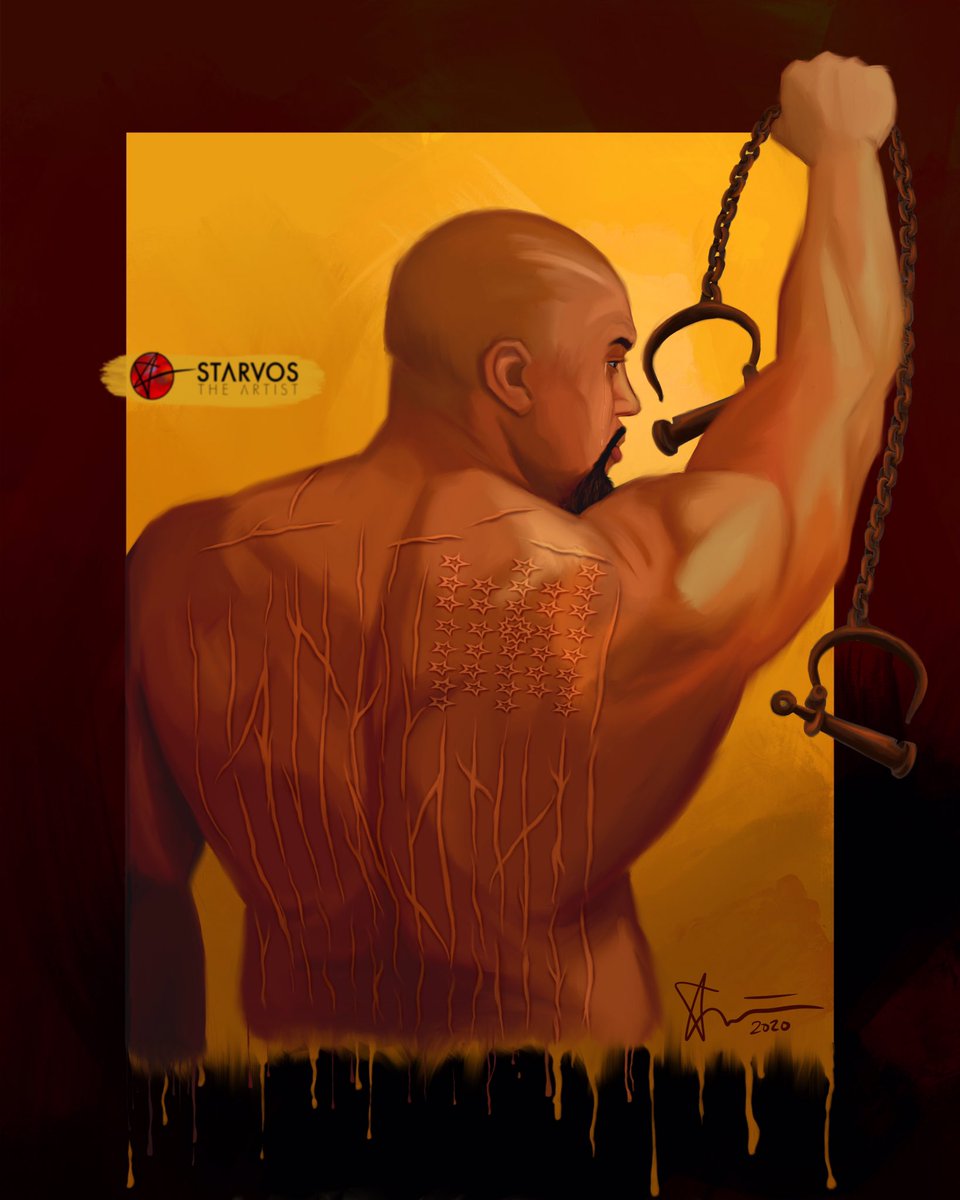 StarvosArtist's tweet photo. JUNETEENTH: BOUGHT AT A PRICE Sought to create something that was both personal &amp; communal. But b4 I go into all that went into it I want to talk about it. 
https://t.co/ToyMMJXKgT
#juneteenth #independence #justice #freedom #equality #getfree #selfportrait #boughtataprice https://t.co/UhFEht6JxF