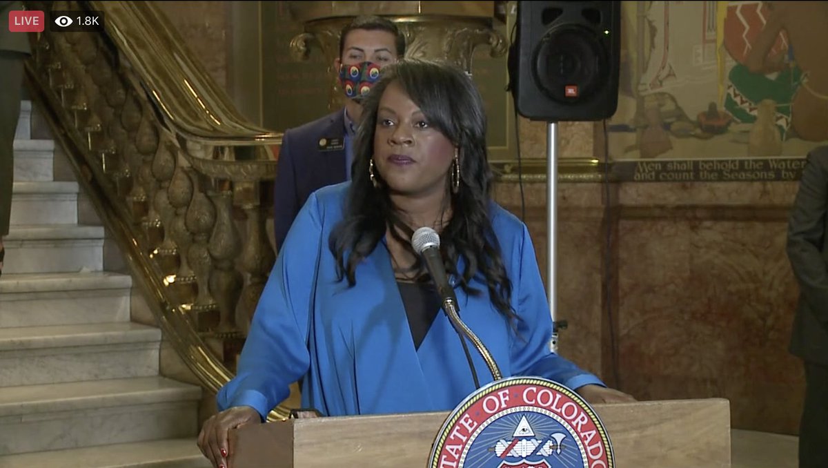 ACLUofColorado's tweet image. This law emerged from the power of protest and a community that demanded change, from the boldness of Black and Brown leaders at the legislature, and willingness on both sides of the aisle to trust and listen to our Black and Brown leaders.