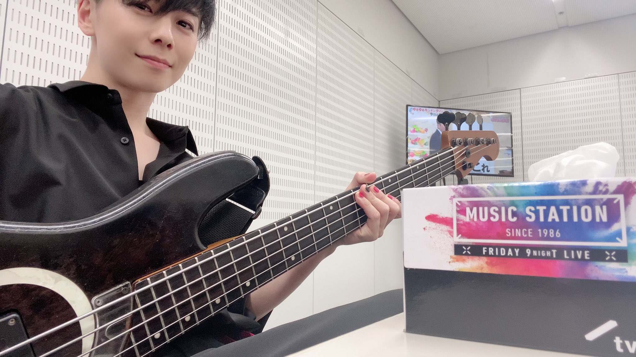 Sato サト Lisa姫 紅蓮華 Mst Com ベースサポートの巻 久々のベース 久々のmステ 久々の緊張感 久々の良い汗 チームの皆さんと笑顔を交わせることも嬉しくて やっぱり現場は良い Sato S Cafe Barコーヒーも渡せたし ご声援ありがとうご
