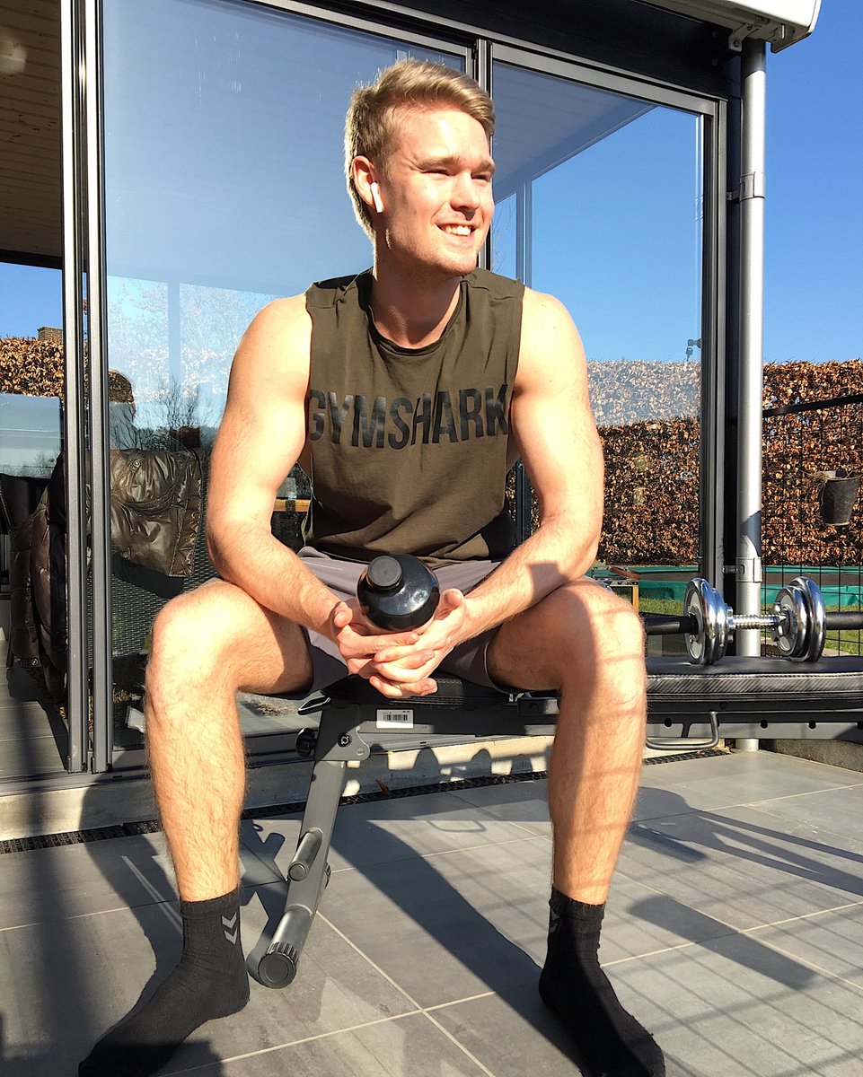 AndreasSlothFit's tweet photo. Okay, let's have some FUN: what's the funniest thing you've done since this lockdown started?😜👇⁠
⁠
I put my shirt on standing upside down🙋🏼‍♂️ https://t.co/Zt5vcNgCfA