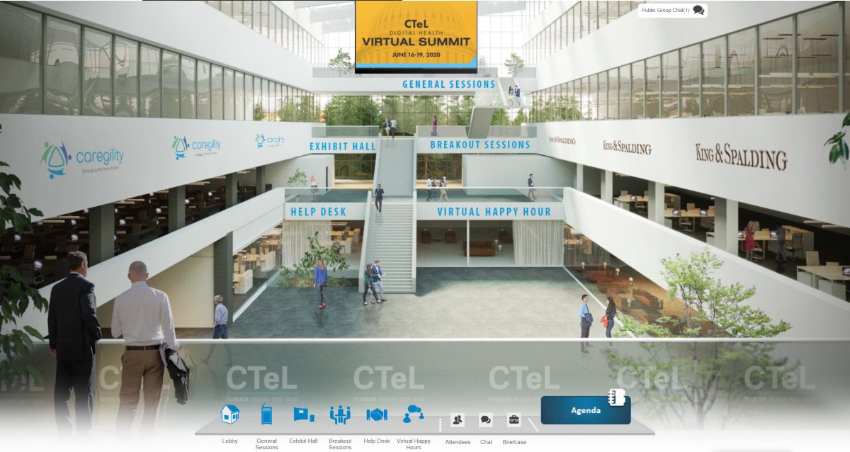 CTeLTweets's tweet photo. #CTeL #CTeLInnovations #CTeLSummit2020 #CTeLSummit #DigitalLobby #Day3 #Caregility #Yorktel #King&amp;Spalding #Telehealth #DigitalHealth #CTeLSummit https://t.co/VNxFFC4sOT