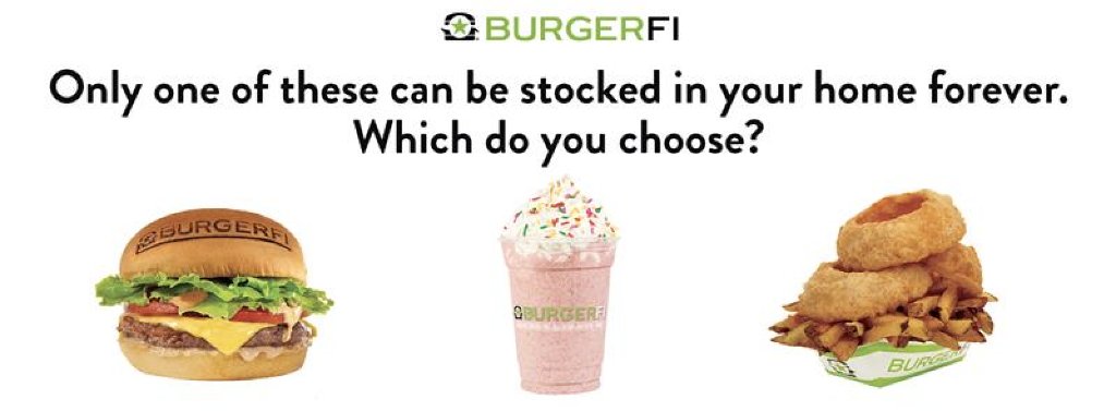 BurgerFi's tweet photo. Let's hear it! https://t.co/ztu6GHextK