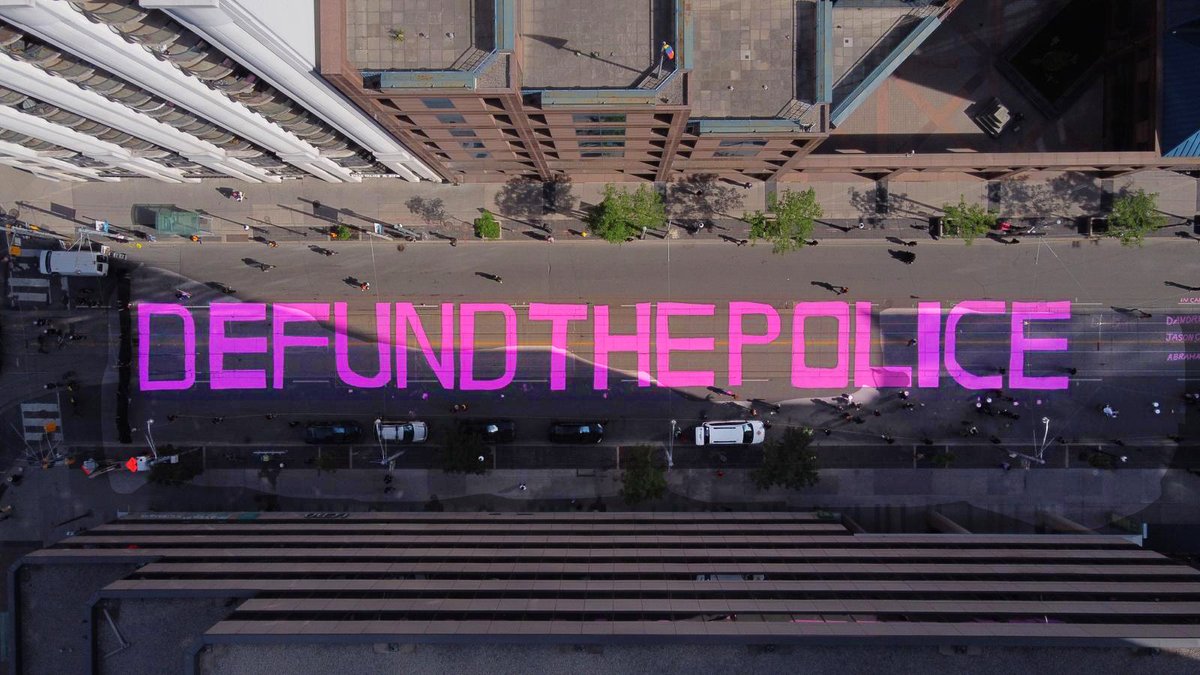 Defund. Disarm. Dismantle. #DeFundThePolice #BlackLivesMatter #TOPoli