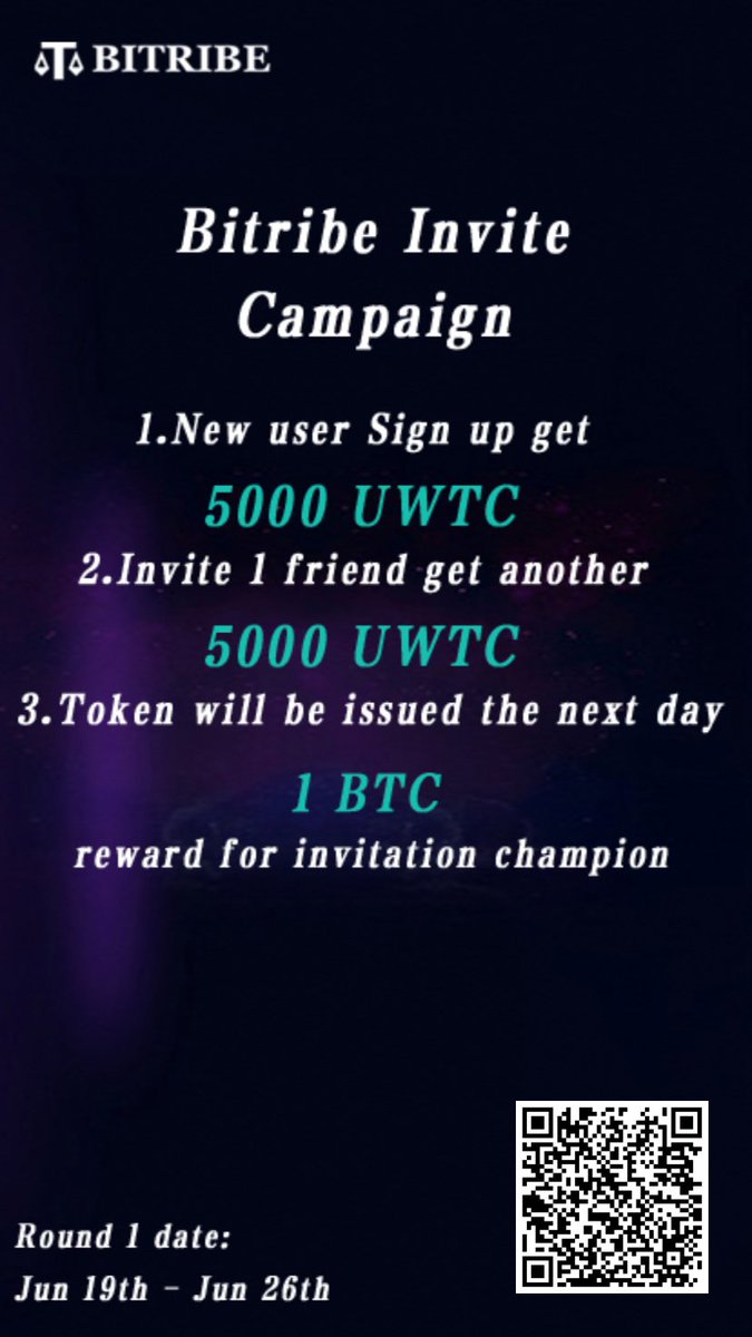 agnes120664's tweet image. #BITRIBE
#UWTC 

bitribe.com/register/ZQTIm4