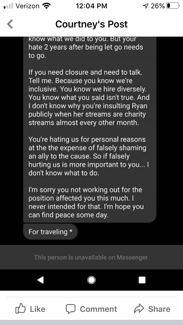 And the fb post that tipped me off.