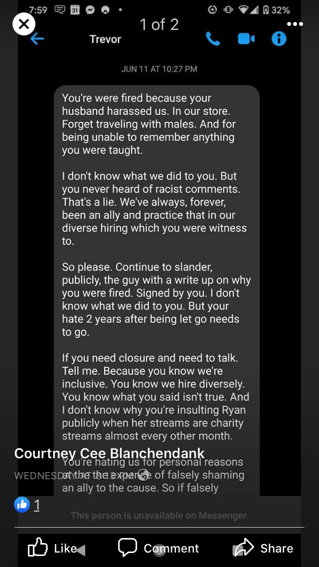 And the fb post that tipped me off.