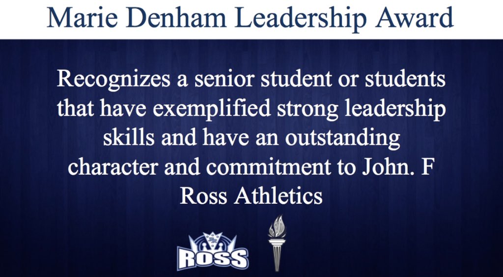 RossAthletics1's tweet photo. Congratulations to Cole Miller and Shea Vassos who have been awarded with the Marie Denham Leadership Award!!🏅🏀🏐 https://t.co/HikNQoFTIE