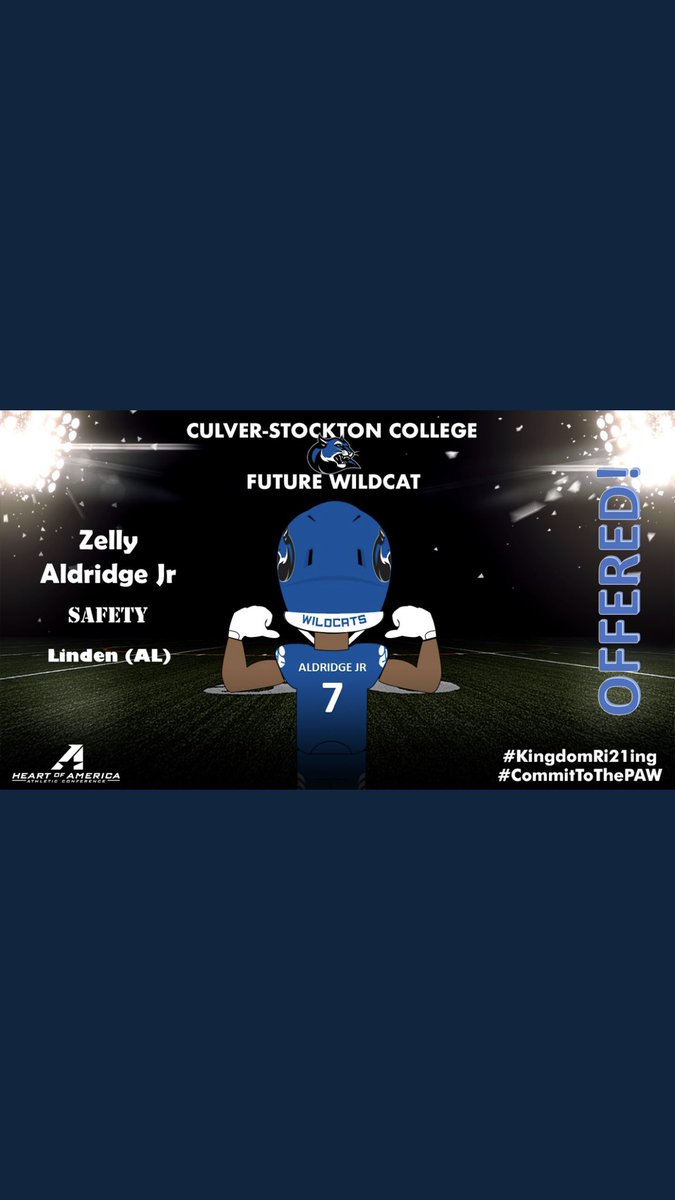 AldridgeZelly's tweet photo. 🚨 🚨 Truly Blessed and Honored to receive a offer from Culver-Stockton College 🙏🏾
@CoachCutshaw @TravisLockett2 
#AG2G https://t.co/XoaBl9QdCw