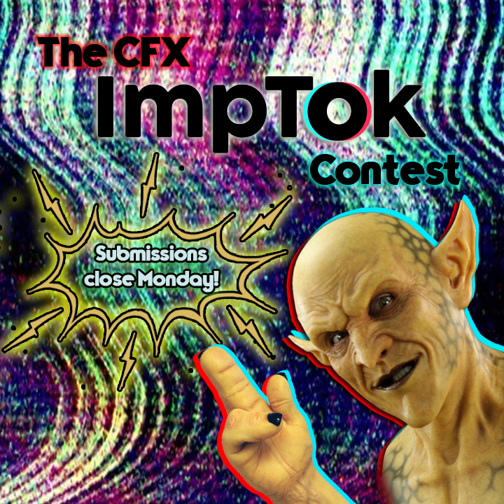 CFXunmasked's tweet photo. #IMPTOK REMINDER! Submissions close on MONDAY!
Submit a video that’s anywhere from 15 seconds to 1 minute long using your CFX mask for your chance to win a CFX Swag Bag, CFX Patch, T-Shirt and $100 imp cash! Send your name and video clip to socialmedia@compositeeffects.com!
#CFX https://t.co/B76LFY7vC5