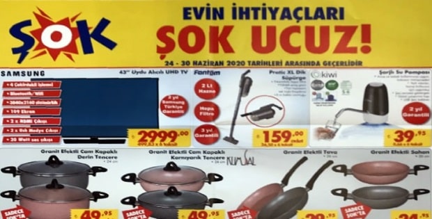 ŞOK MARKET 24 HAZİRAN 2020 AKTÜEL ÜRÜNLER KATALOĞU YAYINLANDI...
aktuelbul.com/sok-24-haziran…