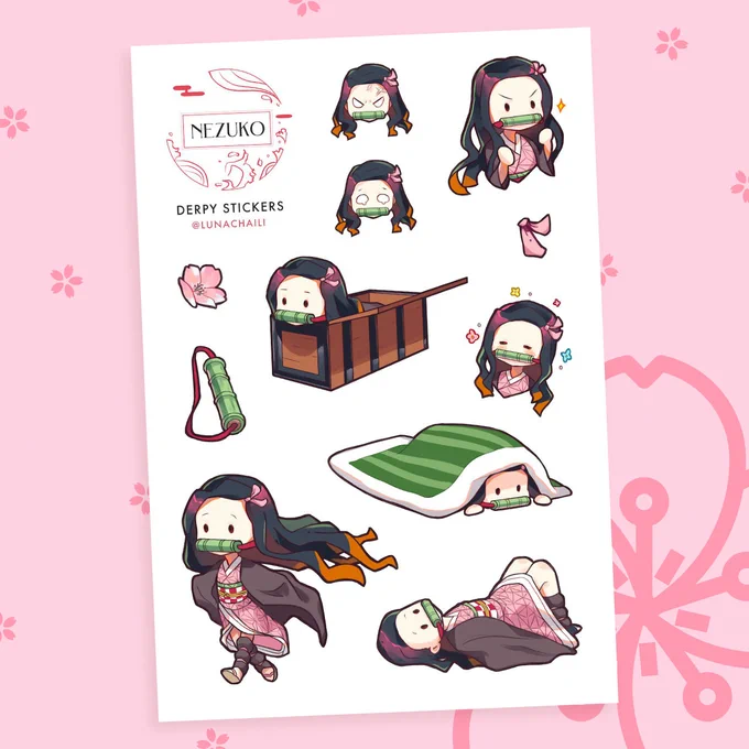 Also, a bunch of other things are up with the shop reopen: Nezuko sticker sheets, Golden Deer pins, and some clearance items at 50% off!? 