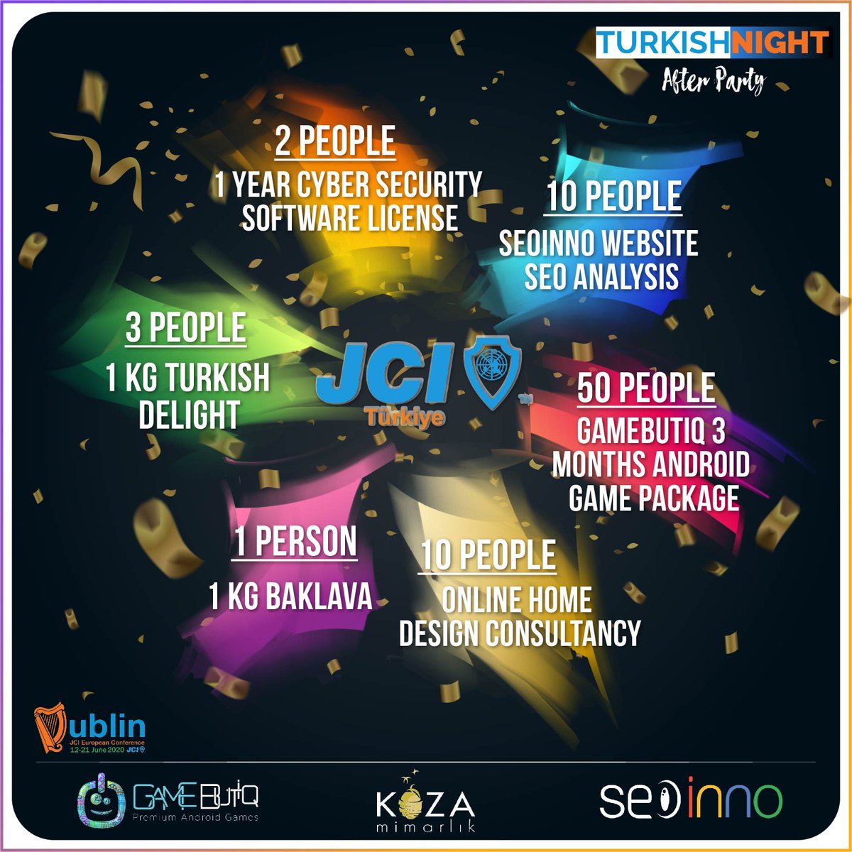JCI_Turkiye's tweet photo. We have amazing awards for you.
And the biggest award is accommodation in Cappadocia!
Don't miss that chance, let's meet up at 22:15 pm in the Zoom Club ;)
#StrongerTogether
#jciturkey https://t.co/xoG2EL55bm