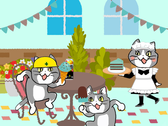 現場猫のTwitterイラスト検索結果(古い順)。