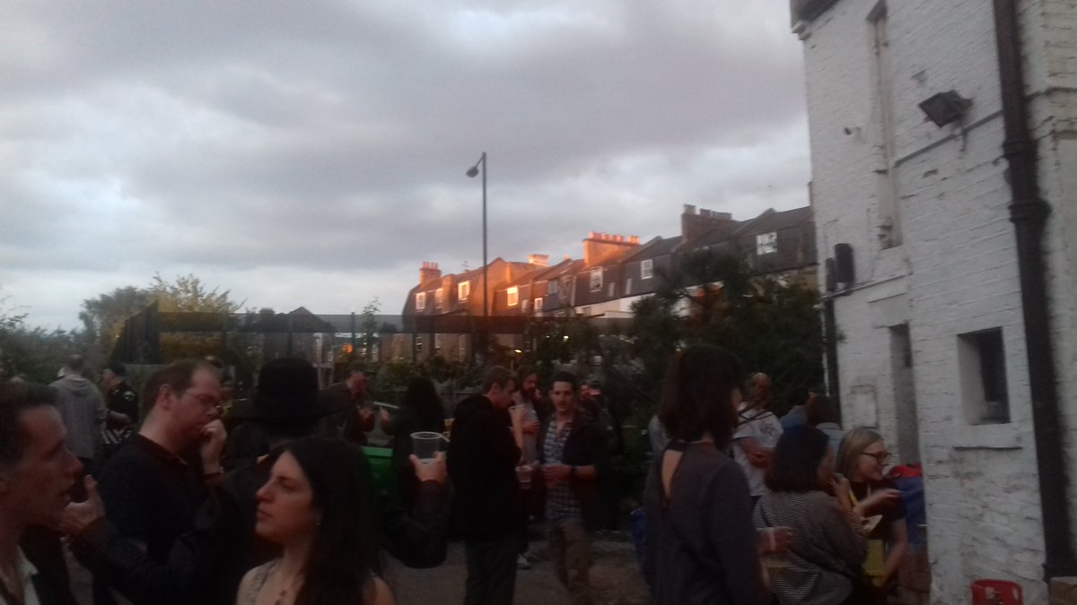 On the Friday of this week, this time last year, we went to Shoreditch to experience the Midsummer Solstice  @state51 and  @GhostBoxRecords . It was a warm and balmy evening.