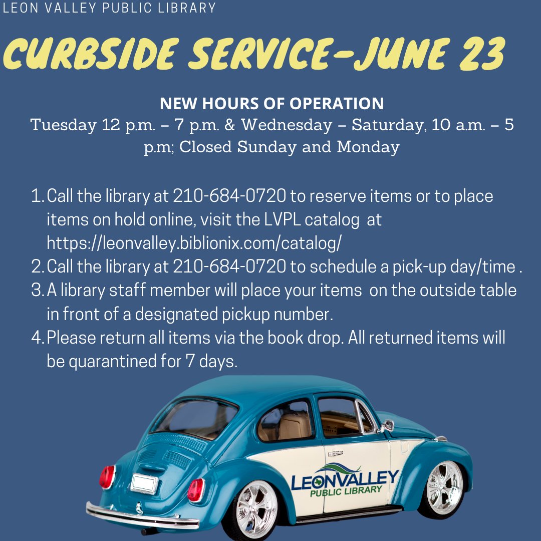 Leon Valley Public Library tweet media