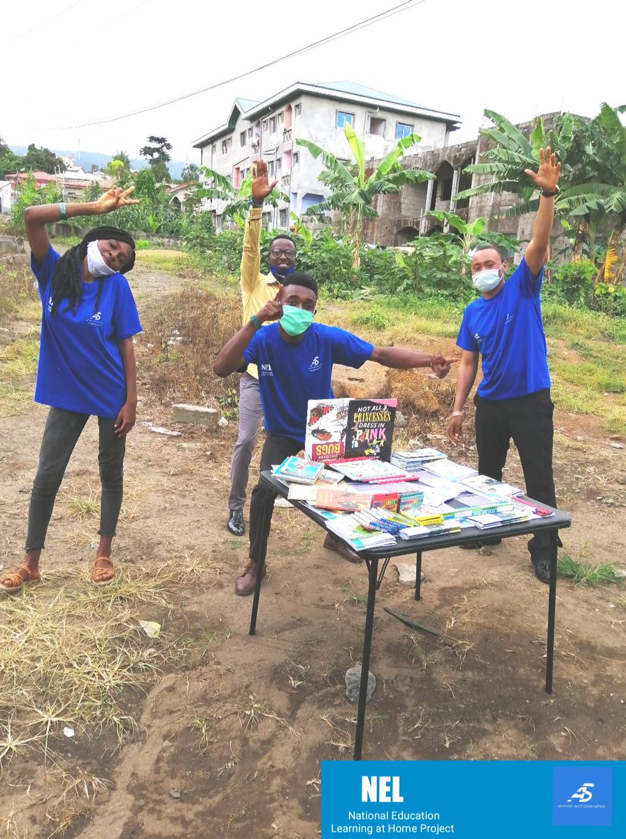 lovetekwen's tweet photo. "Little drops make the mighty ocean".

We successfully implemented the phase one of our National Education Learning at Home Project (NEL) amid COVID19 in Cameroon. Thanks to @Pollinationproj

#Pollinationproject
#seedthechange
#NELproject
#reachingtheunreached https://t.co/bNUFzooK5o