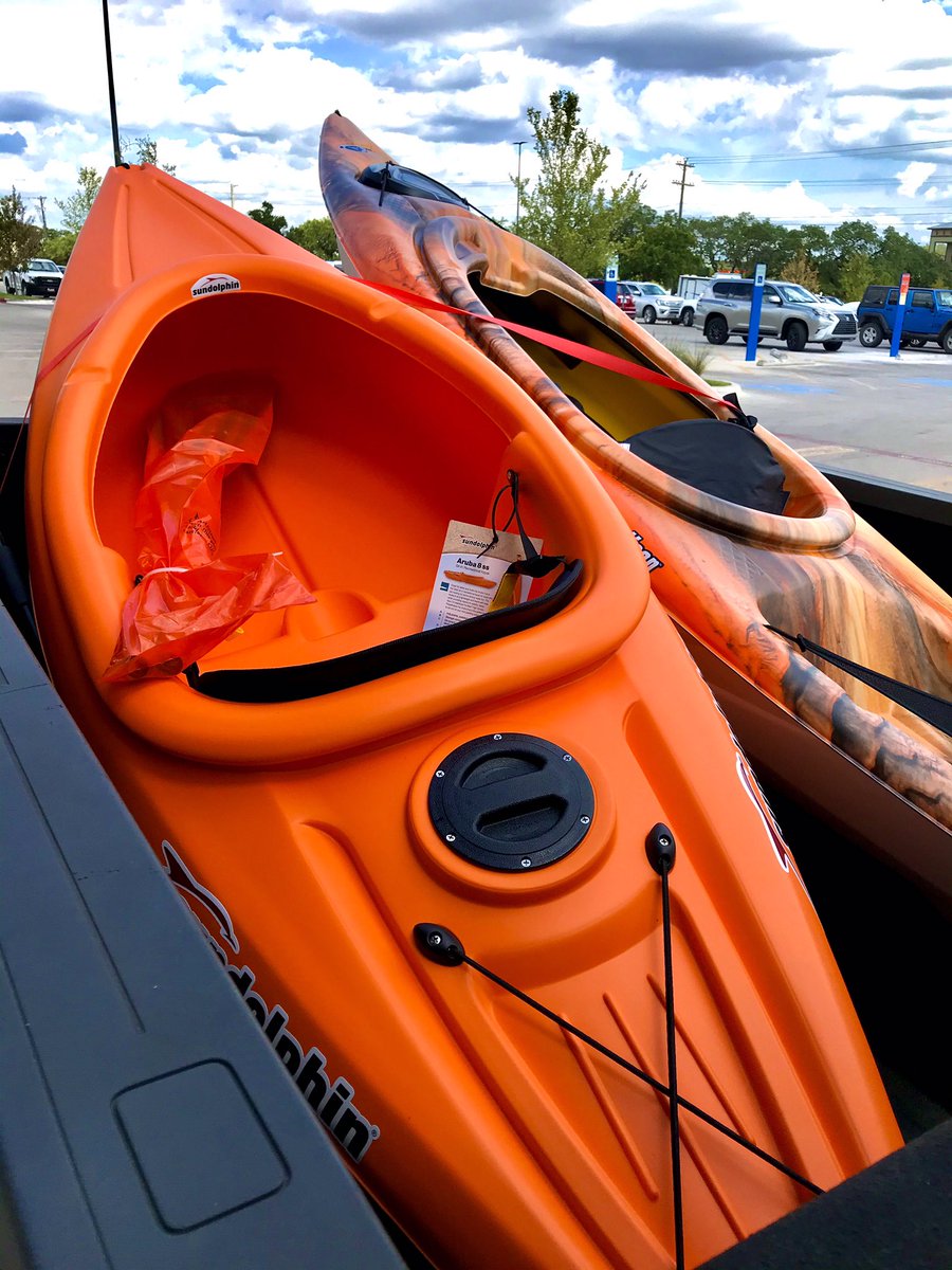 We scored 2 kayaks today for 2 lucky winners! These are so hard to find in stock these days.