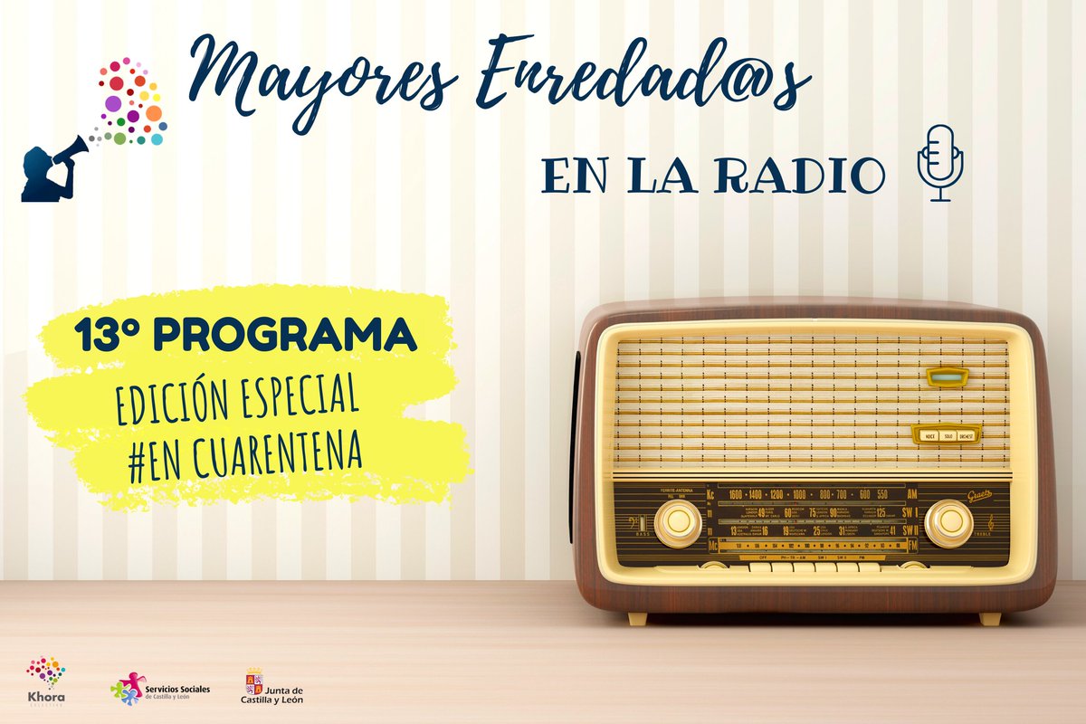 KHORA_Colectivo's tweet photo. 📣🤩YA ESTÁ AQUÍ EL NUEVO PROGRAMA DE #MAYORESENREDADOS EN LA RADIO!📻👏👏
Bailemos en las hogueras de San Juan 🔥 con buena música tradicional! 🎶🎻
Ya podéis escucharlo pulsando en el enlace:
➡️https://t.co/LqkO84lg7S
#radiocomunitaria #participaciónciudadana #mediorural https://t.co/3arlF80cqr