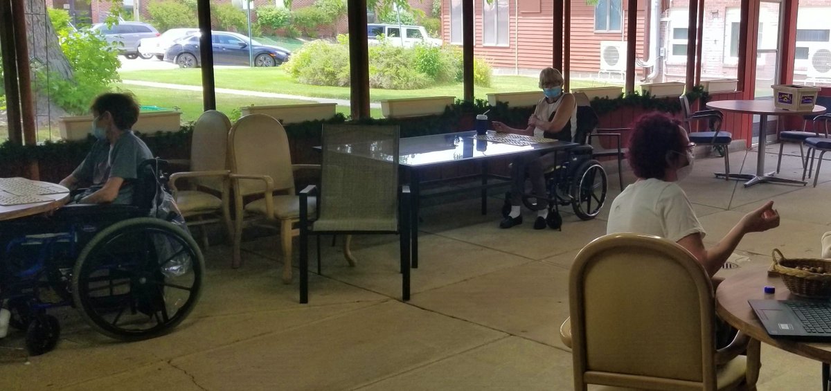 AzriaHealth's tweet photo. At #AzriaHealthSutherland we played a fun game of Bingo on our patio! Everyone had an amazing time!
#AzriaHealth #Bingo #Fun #Game #BoardGame #Competitive #Amazing #GoodTimes #Patio #Outdoors #Outside #FreshAir https://t.co/GFxgVaSZ7q