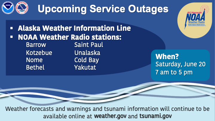 On Saturday, June 20th, a planned power outage between 7am to