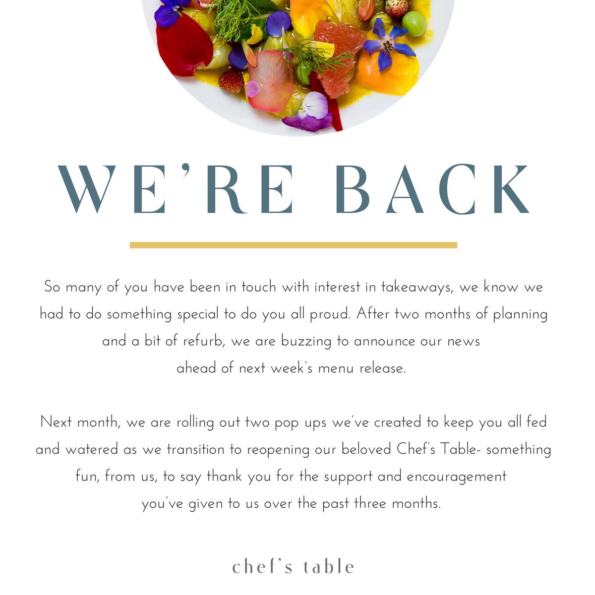 Chef's Table tweet media