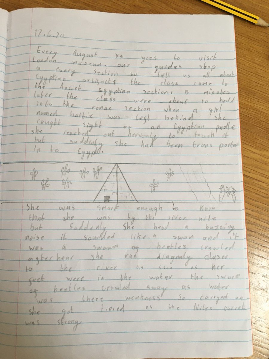 overleighY3's tweet photo. Delightful work once again from Ava. What a superstar! https://t.co/hjT4jO29NE