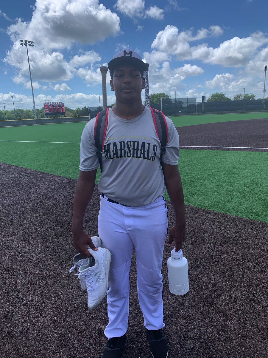 FiveTool's tweet photo. @FiveToolTexas F: McKinney Marshals 16U Bern 10, @DFWTwins 16U Anderson 0
PoG: @aj_williams04 3-3, RBI, R
Pitcher: @isaiahD42 5 IP, 4 K, 1 H, 0 ER https://t.co/Z3gpipNKeO