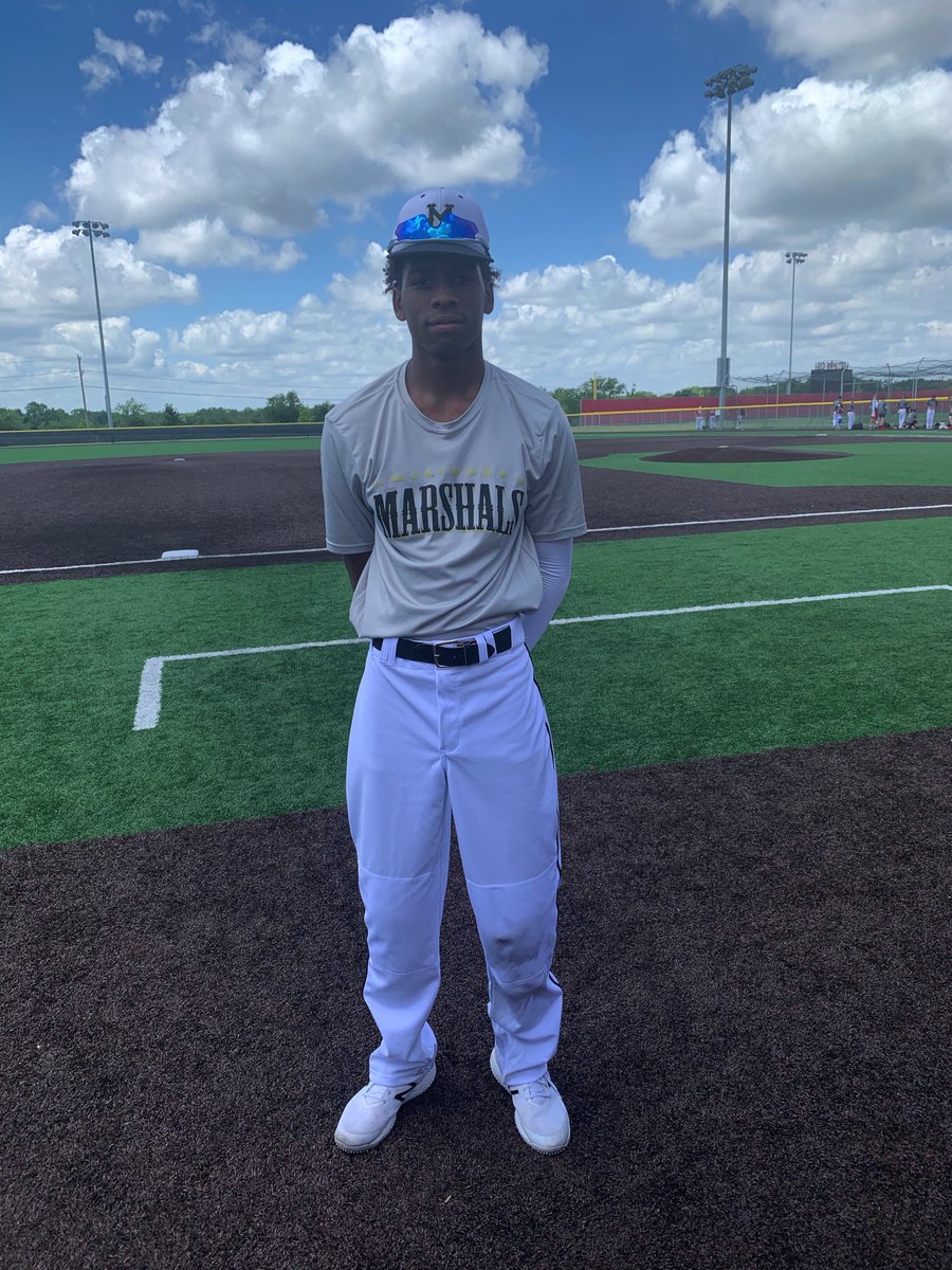 FiveTool's tweet photo. @FiveToolTexas F: McKinney Marshals 16U Bern 10, @DFWTwins 16U Anderson 0
PoG: @aj_williams04 3-3, RBI, R
Pitcher: @isaiahD42 5 IP, 4 K, 1 H, 0 ER https://t.co/Z3gpipNKeO