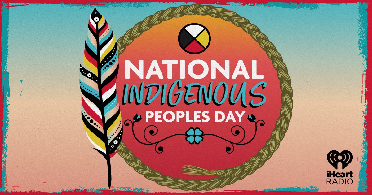 Happy #NationalIndigenousPeoplesDay! Stay tuned on our Twitter feed for the rest of the month for a showcase of some of our favourite Indigenous Artists!