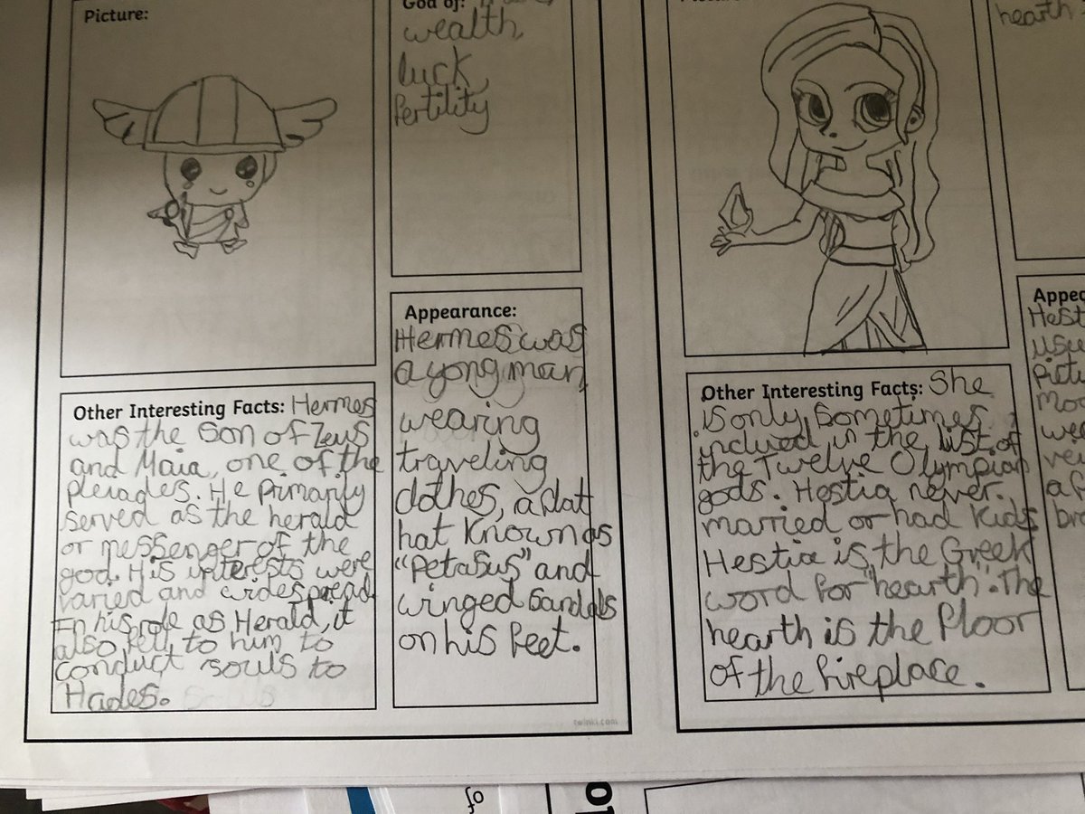 #FridayMotivation for this Y5 learner who wants to show off her work on adverbs (we hope you’re impressed <a href="/GrammarMasters8/">Grammar Masters</a>!) and Greek mythology this week! Well done superstar! 👏 💫 👏 #WyvilFamily 💖 #WyvilValues