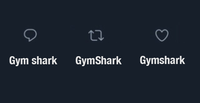 Gymshark's tweet image. which one do you think it is...