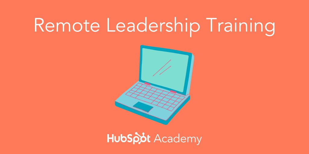 99% of people said they would like to work remotely at least some of the time for the rest of their careers. Learn how to become an effective remote leader with this free training by <a href="/HubSpotAcademy/">HubSpot Academy</a>. hubs.ly/H0rm9x10 

#leadership #remoteteam #remoteemployees
