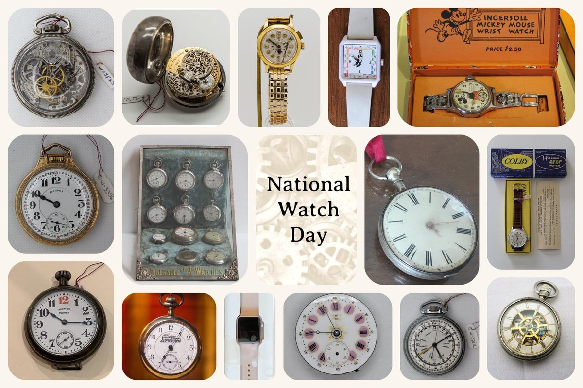MuseumClock's tweet image. #NationalWatchDay