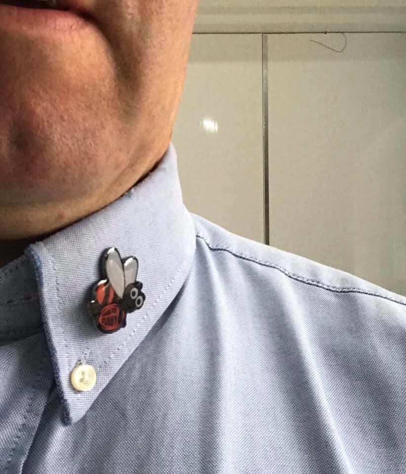 It's Global MND Awareness Day on Sunday 21st June - join us and post your selfie wearing your “Bee tough for Tubby” pin 🐝 (available to buy around Glynneath stores) 
#MNDawarenessday #beetoughfortubby #bepartofthecure

Please donate here gofundme.com/f/bee-tough-fo…