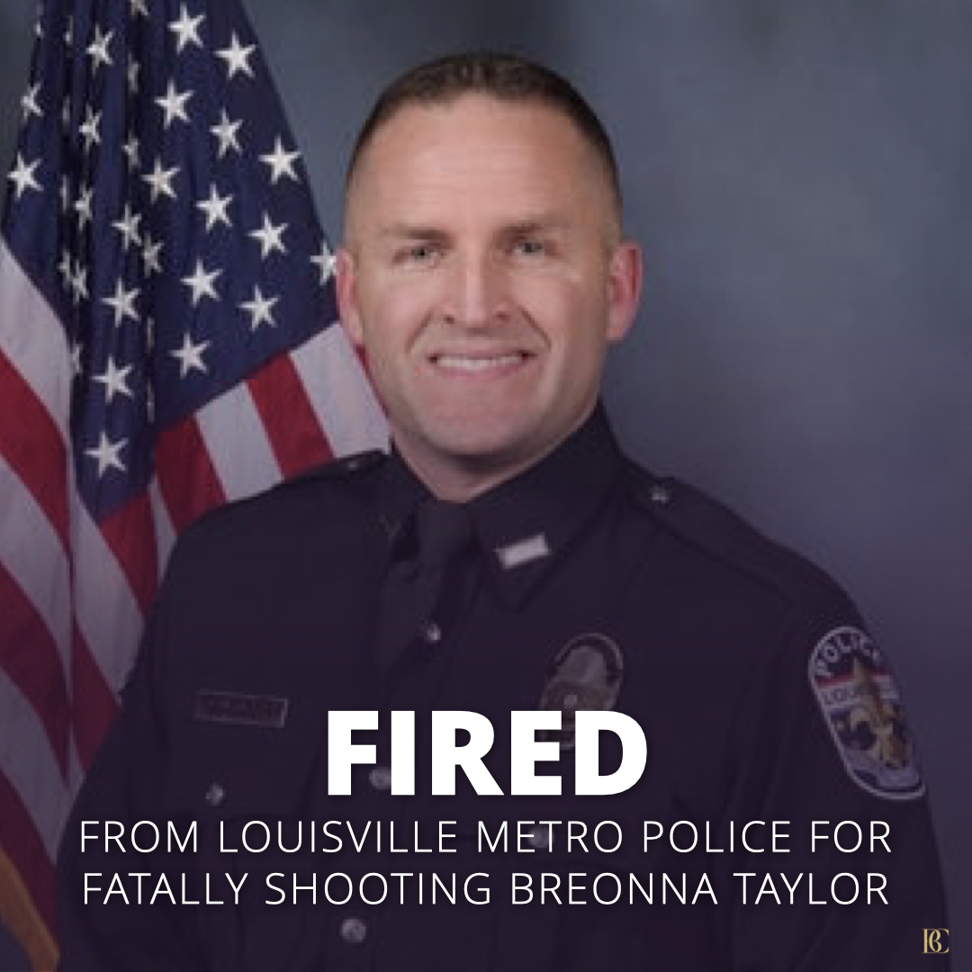 AttorneyCrump's tweet photo. After 3 MONTHS we're finally starting to get #JusticeForBreonnaTaylor. This termination of 1 of the 3 officers who killed #BreonnaTaylor is long overdue. But it's only the beginning. We need to see ALL of the LMPD officers involved in Breonna Taylor's murder FIRED and ARRESTED!! https://t.co/cLBlvZcBwE